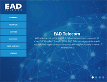 Tablet Screenshot of eadtel.com